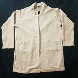 Express tan camel colored long sleeve jack…